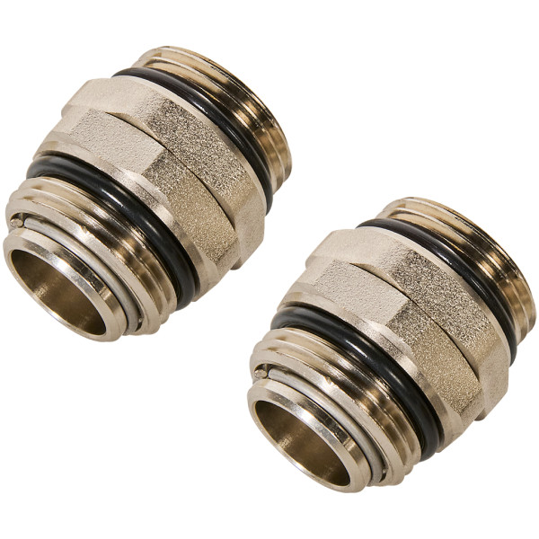 Ниппель сдвоенный Rommer (комплект 2 шт.) (RDG-0120-100025) Ниппель сдвоенный Rommer (комплект 2 шт.) (RDG-0120-100025)
