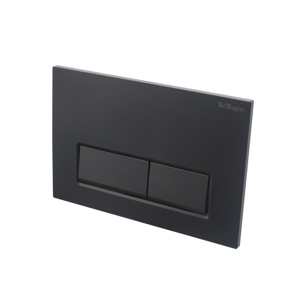 Клавиша смывная BelBagno черный матовый (BB-15R-NERO.M) Клавиша смывная BelBagno черный матовый (BB-15R-NERO.M)