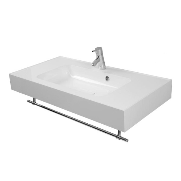 Раковина подвесная Aquaton 100x12x138 белая (1A70603KRD010)