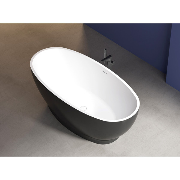 Ванна акриловая Abber 165*80 черная (AB9207MB)