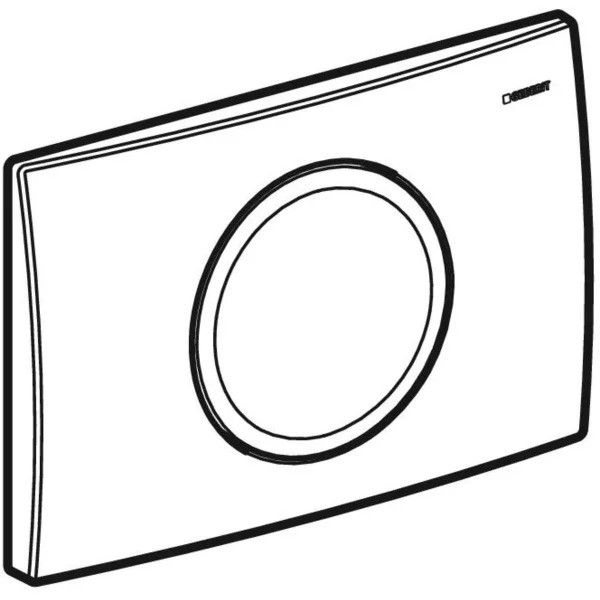 Смывная клавиша Geberit Delta15 смыв/стоп альпийский белый (115.109.11.1) Смывная клавиша Geberit Delta15 смыв/стоп альпийский белый (115.109.11.1)