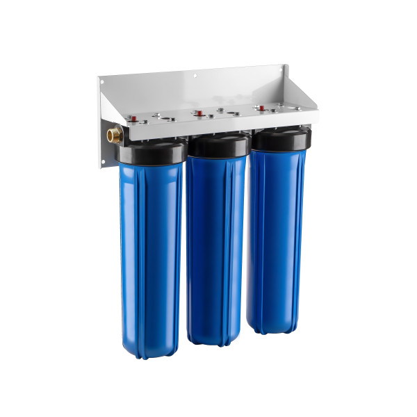 Комплект фильтров Гейзер 3 И 20"BB (без картриджей) (32068) Комплект фильтров Гейзер 3 И 20"BB (без картриджей) (32068)