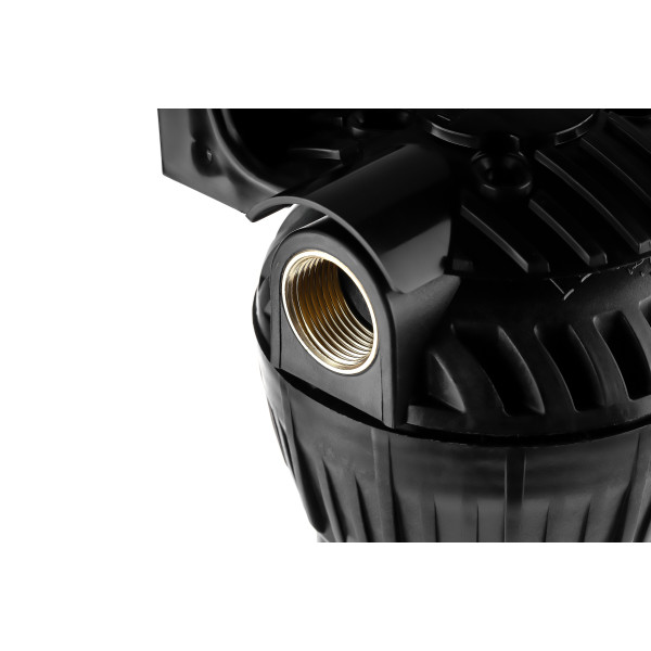 Фильтр колбовый Гейзер 1Г мех 3/4" 10SL (пластик, для холодной и горячей воды) (32011)