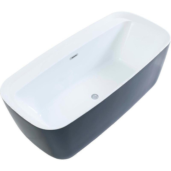 Ванна акриловая Aquanet Family Fine 170х78 белый матовый/черный матовый Black matte слив-перелив (293080) Ванна акриловая Aquanet Family Fine 170х78 белый матовый/черный матовый Black matte слив-перелив (293080)