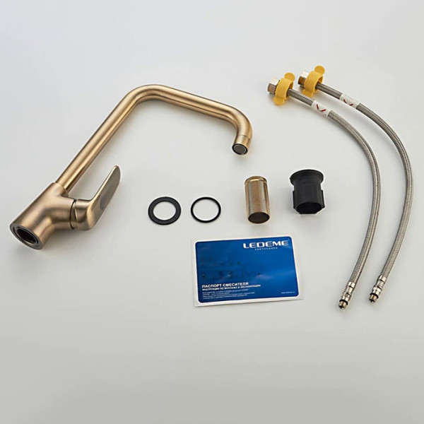 Смеситель для кухни Ledeme (L4048C)