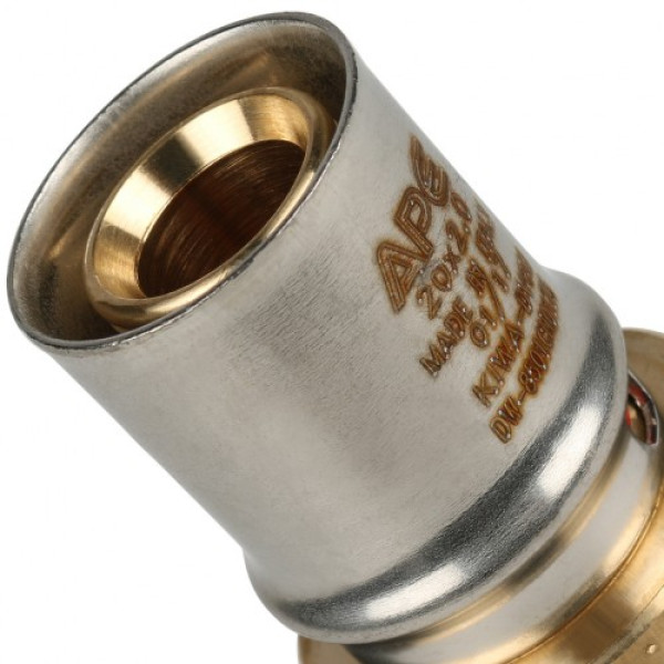 Соединение прямое 26*20 Stout (пресс, латунь) SFP-0004-002620 Соединение прямое 26*20 Stout (пресс, латунь) SFP-0004-002620