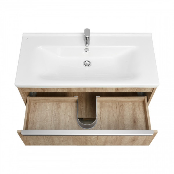 Тумба подвесная Aquaton Хоуп 992x453x563 коричневый (1.A287.4.01H.P6C.0)