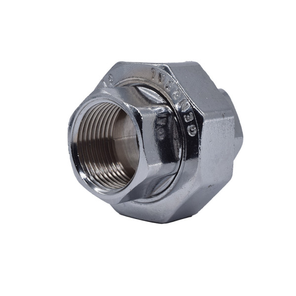 Сгон прямой (американка) 1" ВВ General Fittings (хром) 2700A7B101000A Сгон прямой (американка) 1" ВВ General Fittings (хром) 2700A7B101000A