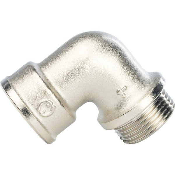Угольник 1/4" ВН с упором Stout (никель) SFT-0016-000014 Угольник 1/4" ВН с упором Stout (никель) SFT-0016-000014