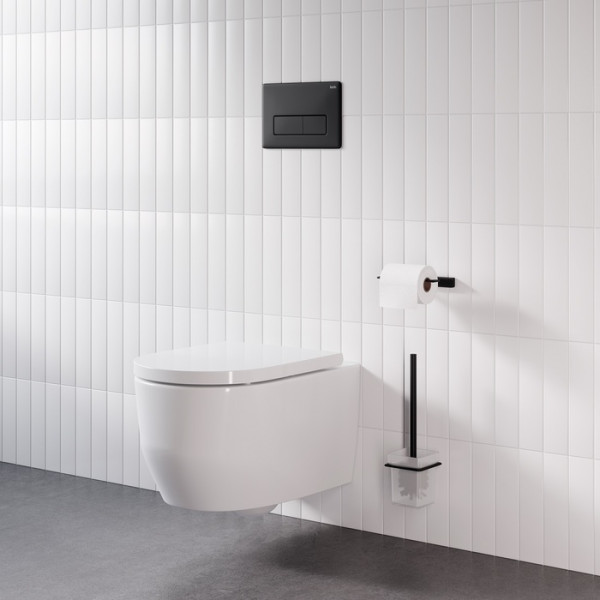 Клавиша смывная Iddis черная Profix Air (PRA10B0i77)