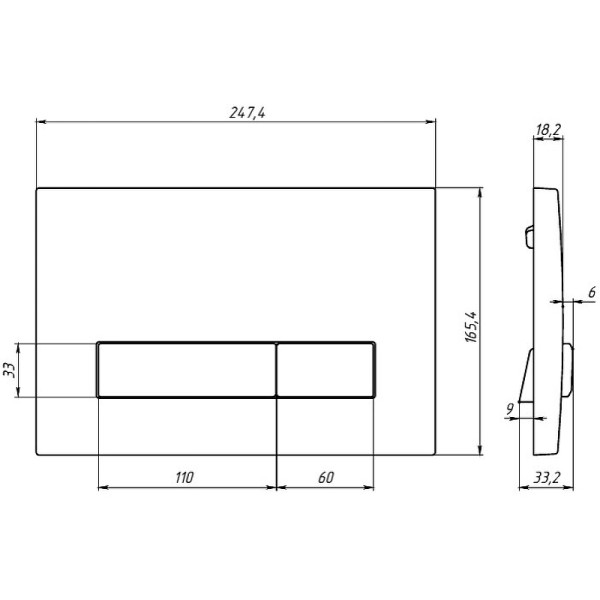 Инсталляция для подвесного унитаза Berges АТОМ Line 410 с клавишей смыва (040342) черная/хром глянец Инсталляция для подвесного унитаза Berges АТОМ Line 410 с клавишей смыва (040342) черная/хром глянец