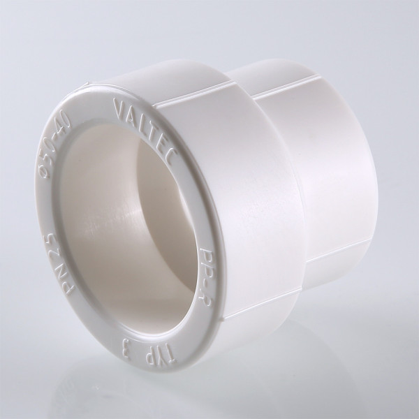 Муфта переходная PP-R 40*20 мм VALTEC (белая) VTp.705.0.040020 Муфта переходная PP-R 40*20 мм VALTEC (белая) VTp.705.0.040020