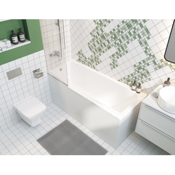 Ванна акриловая Santek Santorini 170*70 (1WH302487) Ванна акриловая Santek Santorini 170*70 (1WH302487)