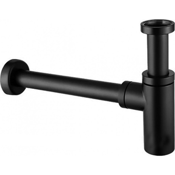 Сифон для раковины Paffoni Minimal 1"1/4 черный (ZACC240NO) Сифон для раковины Paffoni Minimal 1"1/4 черный (ZACC240NO)