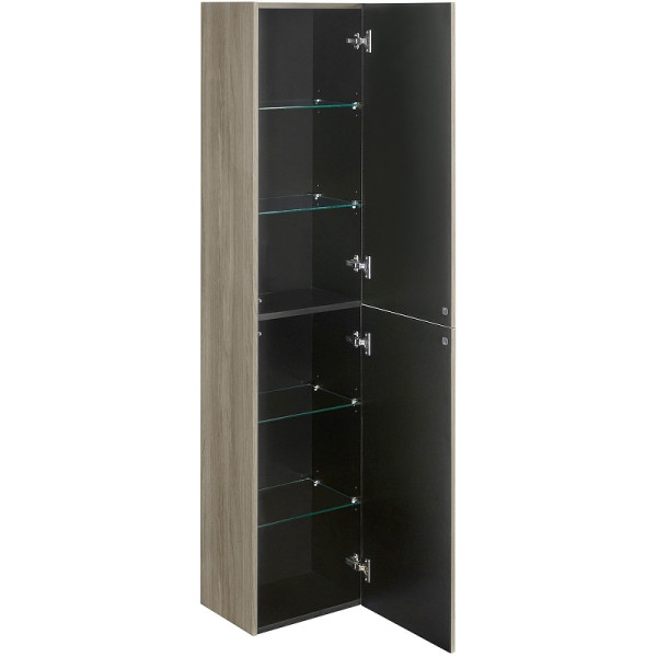 Пенал подвесной Roca Ona 40x30x175 светлый дуб (857635512)