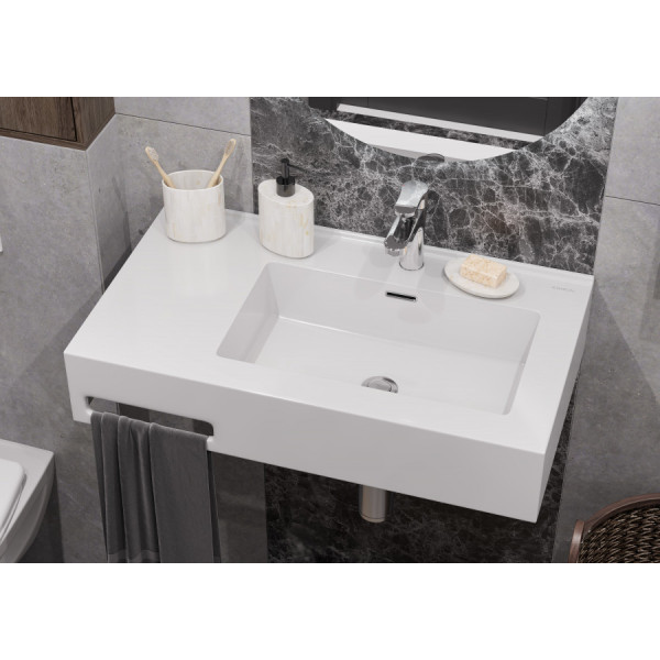 Раковина подвесная Aquaton Квадро Про 80x45x16,5 R белый (1.A734.3.31Q.A01.R) Раковина подвесная Aquaton Квадро Про 80x45x16,5 R белый (1.A734.3.31Q.A01.R)