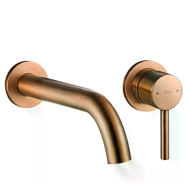 Смеситель для раковины Rea Mat медь матовая (REA-B4600) Смеситель для раковины Rea Mat медь матовая (REA-B4600)