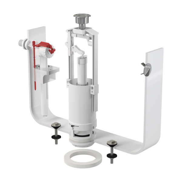 Арматура для смывного бачка Alcaplast со стоп кнопкой,впускной механизм (SA2000 3/8" CHROM) Арматура для смывного бачка Alcaplast со стоп кнопкой,впускной механизм (SA2000 3/8" CHROM)