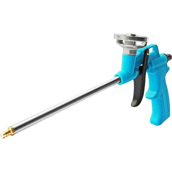 Пистолет для монтажной пены с металлическим адаптером Fomeron Fort (590223) Пистолет для монтажной пены с металлическим адаптером Fomeron Fort (590223)