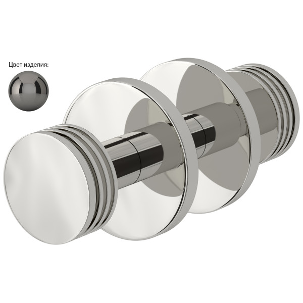 Вешалка Сунержа Каньон двойная для содели Хорда черный хром (01-2010-0004) Вешалка Сунержа Каньон двойная для содели Хорда черный хром (01-2010-0004)