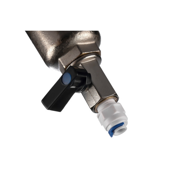 Фильтр с манометром самоочищающийся Гейзер-Бастион 7508165201 1/2" (латунный корпус, со сгонами) (32677) Фильтр с манометром самоочищающийся Гейзер-Бастион 7508165201 1/2" (латунный корпус, со сгонами) (32677)