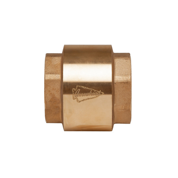 Клапан обратный вертикальный Arrowhead 1 1/2" латунь (CV401005) Клапан обратный вертикальный Arrowhead 1 1/2" латунь (CV401005)