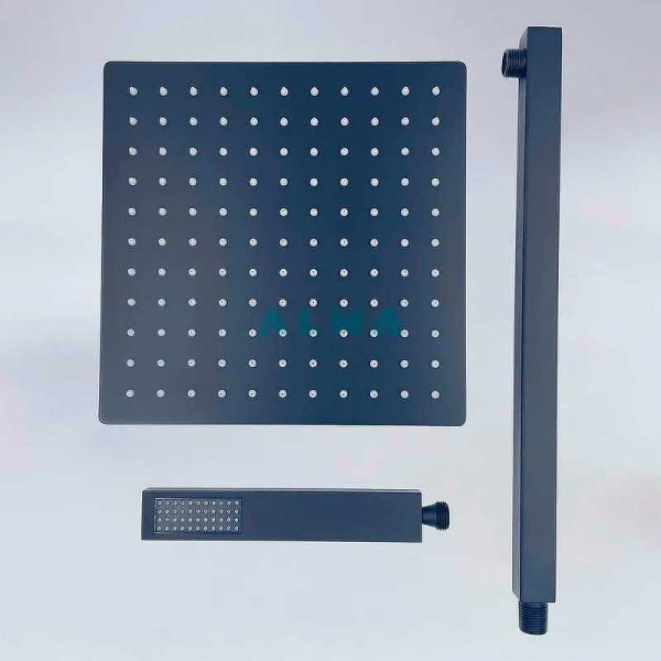 Душевая система ALMAes Leine черная матовая (TVZ-0810) Душевая система ALMAes Leine черная матовая (TVZ-0810)