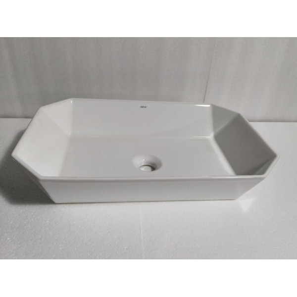 Раковина накладная Abber Rechteck 70x36x13 белая (AC2218)