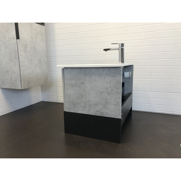 Тумба подвесная с раковиной Comforty Франкфурт 600x460x560 дуб светлый (00-00004332) Тумба подвесная с раковиной Comforty Франкфурт 600x460x560 дуб светлый (00-00004332)