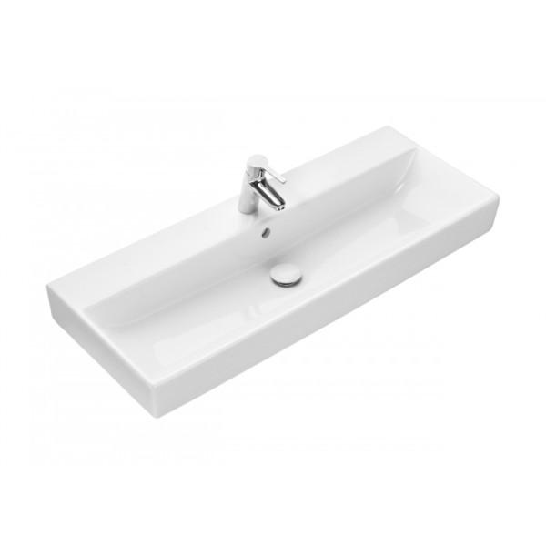 Раковина накладная Roca Oleta 100x39x16,3 белая (7.3274.C.60.Y) Раковина накладная Roca Oleta 100x39x16,3 белая (7.3274.C.60.Y)
