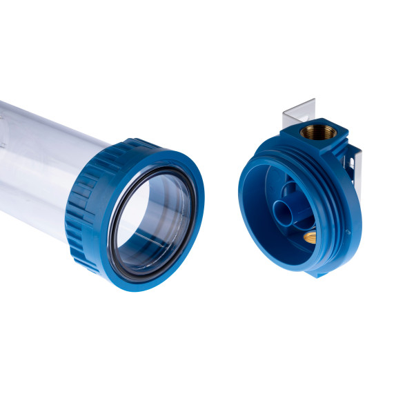 Фильтр колбовый Гейзер AQUA FP3 3/4" 10SL (прозрачный, для холодной воды) (50507) Фильтр колбовый Гейзер AQUA FP3 3/4" 10SL (прозрачный, для холодной воды) (50507)