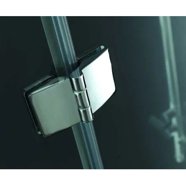 Душевой уголок Cezares Verona 120x120x195 стекло прозрачное, профиль хром (VERONA-W-A-2-120-C-Cr)