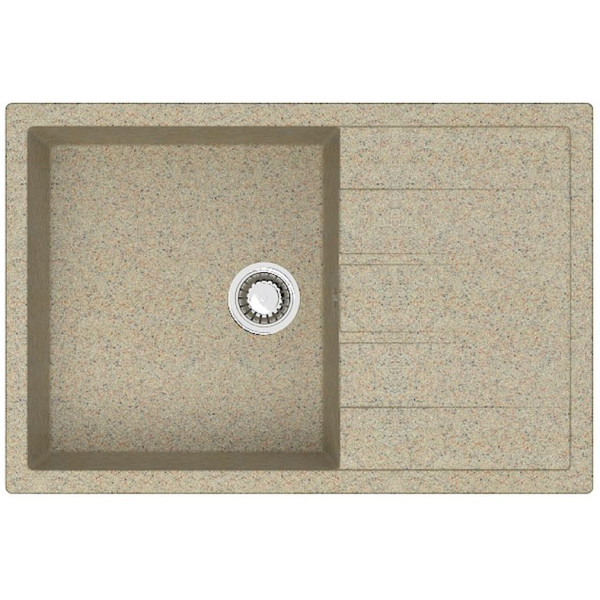 Мойка для кухни из искусственного камня Azario Vision 75x21,8x10 бежевая (CS00078340)