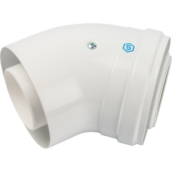 Отвод коаксиальный 45° Stout DN 60/100 мм. (PP-FE) SCA-8610-000045 Отвод коаксиальный 45° Stout DN 60/100 мм. (PP-FE) SCA-8610-000045