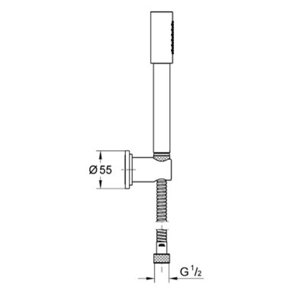 Гарнитур душевой Grohe Sena (28348000)