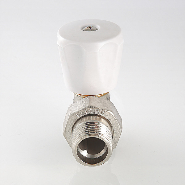 Клапан регулировочный угловой 1/2" Valtec VT.007.LN (компактный) (VT.007.LN.04)