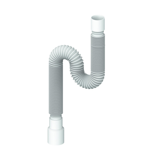 Труба гофрированная 40x40/50 1200 мм Unicorn D120