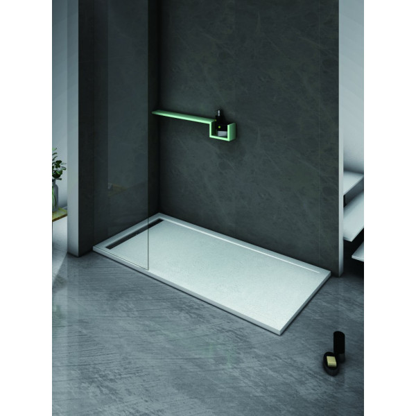 Душевой поддон из искусственного мрамора Cezares 150x90x3 белый (TRAY-AS-AH-150/90-3-W)