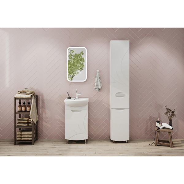 Тумба напольная Volna Adel 382x800 белая (tnADEL40.1D-01) Тумба напольная Volna Adel 382x800 белая (tnADEL40.1D-01)