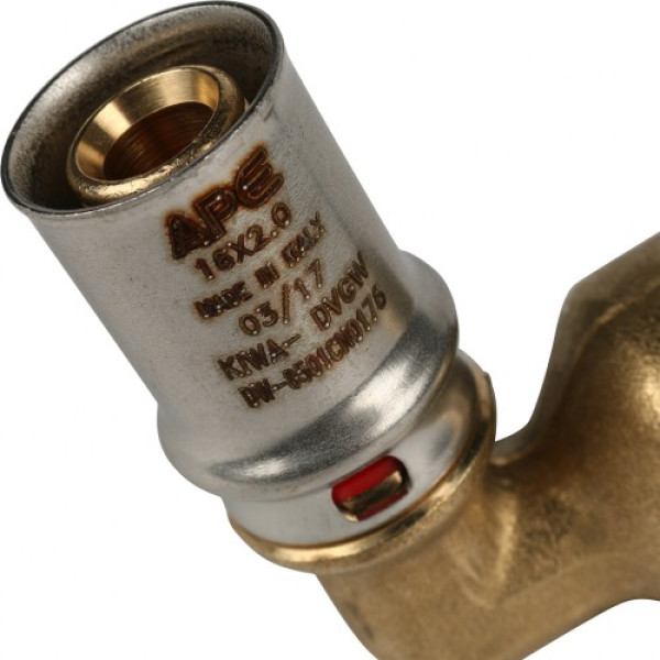 Соединение угловое 16*1/2"В Stout (пресс) SFP-0010-001216 Соединение угловое 16*1/2"В Stout (пресс) SFP-0010-001216