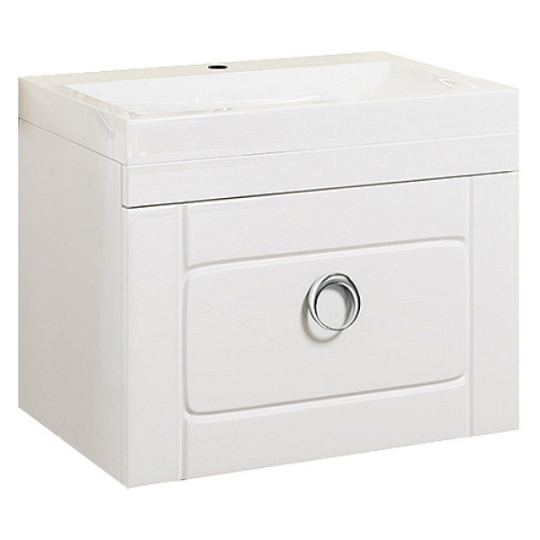 Тумба подвесная Aqwella Инфинити 60 425х600х400 с раковиной Infinity 60, цвет белый (Inf.01.06/001) Тумба подвесная Aqwella Инфинити 60 425х600х400 с раковиной Infinity 60, цвет белый (Inf.01.06/001)