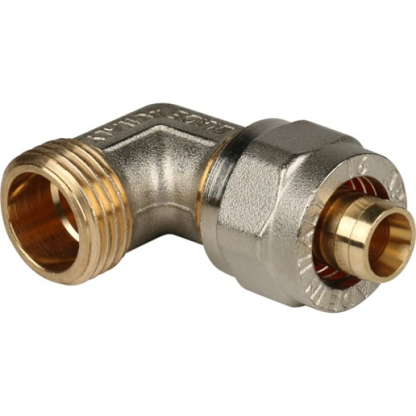 Соединение угловое 16*1/2"Н Stout (обжим) SFS-0006-001216 Соединение угловое 16*1/2"Н Stout (обжим) SFS-0006-001216