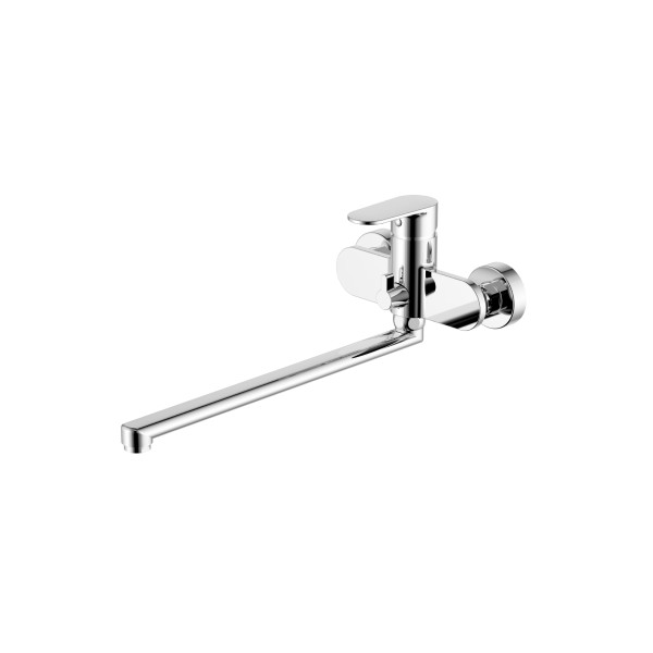 Смеситель для ванны и душа Aquatek Ника хром (AQ1842CR)