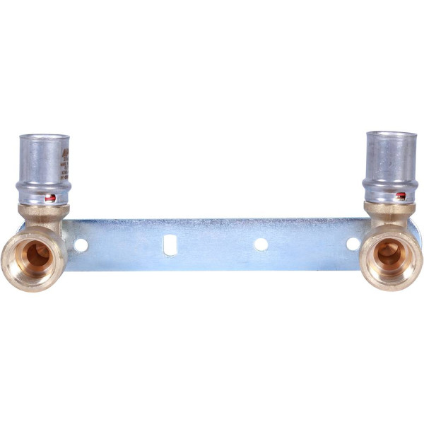 Водорозетка двойная 20x1/2" Stout (пресс) (SFP-0013-001220) Водорозетка двойная 20x1/2" Stout (пресс) (SFP-0013-001220)