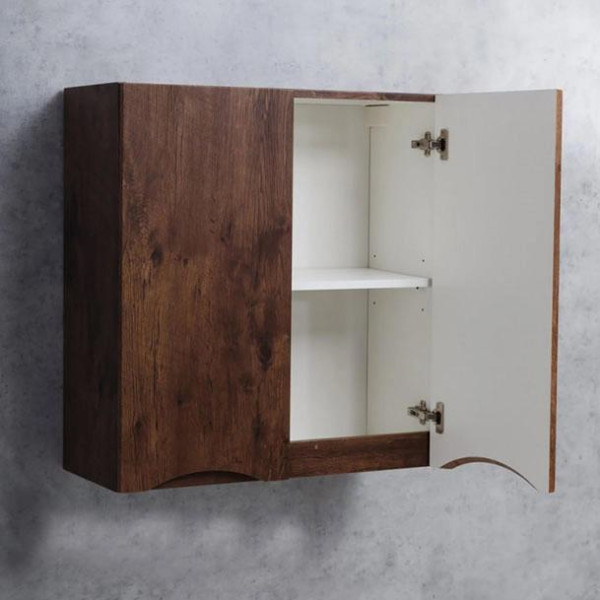Шкаф подвесной BelBagno Fly-Marino 700x300x750 Rovere Moro/матовый (FLY-MARINO-700-2A-SC-RW-P)