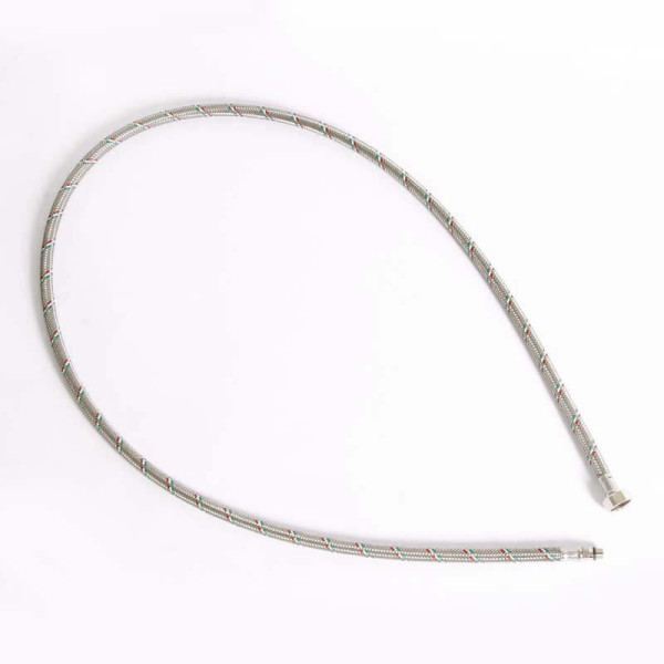 Подводка гибкая для смесителя Uni-Fitt 1500 мм 1/2"*М10х1 DN 8 оплётка из нерж. стали (502S2815)
