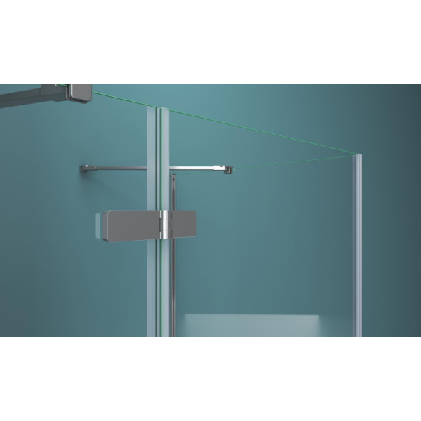 Душевой уголок BelBagno Luce 100x80x195 стекло прозрачное, профиль хром (LUCE-AH-1-100/80-C-Cr) Душевой уголок BelBagno Luce 100x80x195 стекло прозрачное, профиль хром (LUCE-AH-1-100/80-C-Cr)