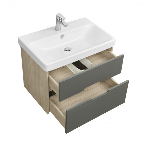 Тумба подвесная Aquaton Оливия 682x427x497 грей, дуб ойстер (1.A254.3.01O.LUG.0) Тумба подвесная Aquaton Оливия 682x427x497 грей, дуб ойстер (1.A254.3.01O.LUG.0)