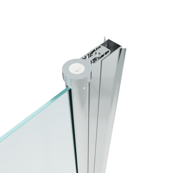 Душевая дверь Triton Уно 800*1850 стекло прозрачное, профиль хром (DP78)