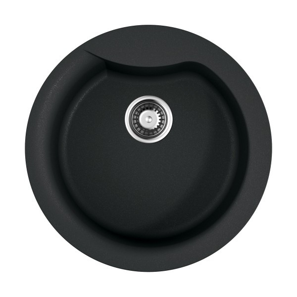 Мойка для кухни врезная Omoikiri Yasugata 48R-BL 485 черный (4993130) Мойка для кухни врезная Omoikiri Yasugata 48R-BL 485 черный (4993130)